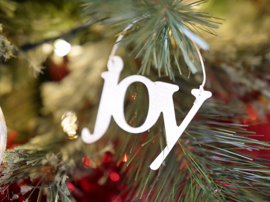Joy on a tree